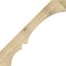 Ekena Millwork 4"W x 42"D x 42"H Balboa Rough Sawn Knee Brace, Douglas Fir BRC04X42X42BOA00RDF - alternate 3